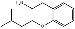 2-[2-(3-methylbutoxy)phenyl]ethanamine(SALTDATA: HCl) Struktur