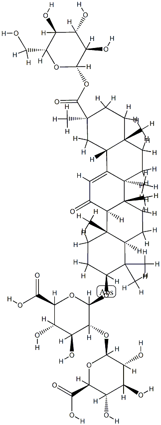 Licoricesaponin A3 Struktur