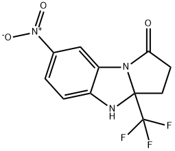 Methyl 5-(2-(trifluoroMethyl)-2,3-dihydro-1H-benzo[d IMidazol-2-yl)pentanoate Struktur