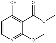 methyl 4-hydroxy-2-methoxynicotinate Struktur