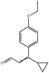 2-Propenal,3-cyclopropyl-3-(4-ethoxyphenyl)-(9CI) Struktur