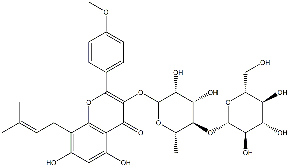 baohuoside VII Struktur