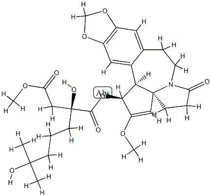 homoharringtonamide Struktur