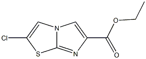 ethyl 2-chloroimidazo[2,1-b]thiazole-6-carboxylate Struktur