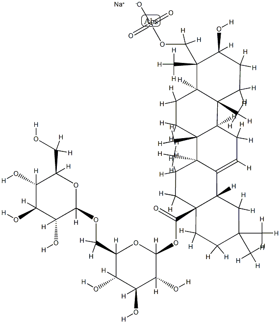 sulfapatrinoside II Struktur