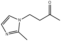 4-(2-methyl-1H-imidazol-1-yl)-2-butanone(SALTDATA: FREE) Struktur