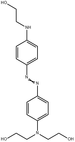 4NBETAHYDROXYETHYLAMINO4NNDIBETAHYDROXYETHYLAMINOAZOBENZENE Struktur