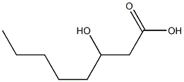 poly(3-hydroxyoctanoic acid) Struktur