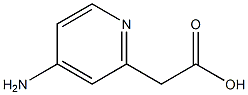 (4-Amino-pyridin-2-yl)-acetic acid Struktur