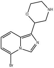 2-(5-Bromoimidazo[1,5-A]Pyridin-1-Yl)Morpholine(WX165004) Struktur