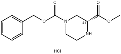 (R)-4-N-CBZ-PIPERAZINE-2-CARBOXYLIC ACID METHYL ESTER-HCl