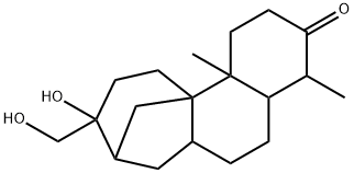 18-nor-3-ketoaphidicolin Struktur