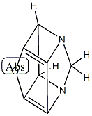 2H-1,3,4-Metheno-1H-5-oxa-1a,3-diazacyclobuta[cd]pentalene(9CI) Struktur