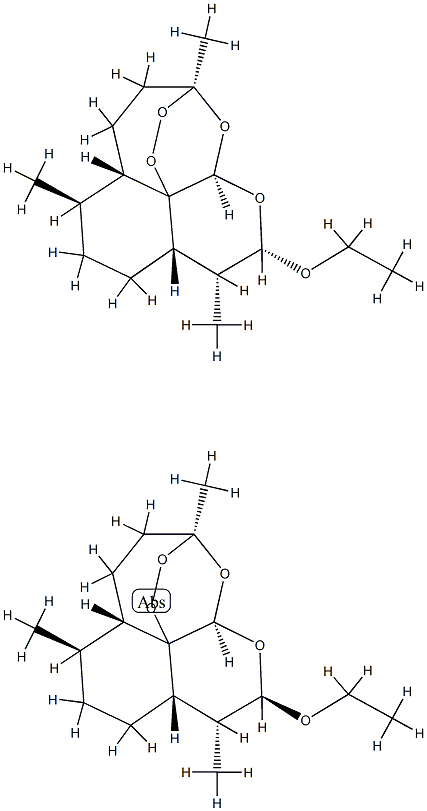 alpha/beta-Arteether Struktur