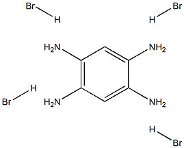 1,2,4,5- four amino benzhydrobromate Struktur