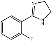 1H-IMidazole, 4,5-dihydro-2-(2-florophenyl)- Struktur