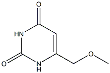 6-Methoxymethyluracil Struktur