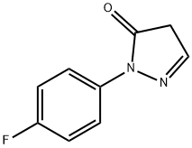 3H-?Pyrazol-?3-?one, 2-?(4-?fluorophenyl)?-?2,?4-?dihydro- Struktur