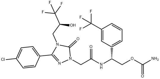 Ribuvaptan Struktur