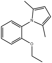 1H-Pyrrole,1-(2-ethoxyphenyl)-2,5-dimethyl-(9CI) Struktur