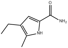 1H-Pyrrole-2-carboxamide,4-ethyl-5-methyl-(9CI) Struktur