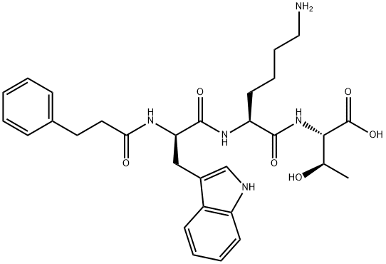 somatostatin (7-10), desamino-Trp Struktur