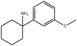 1-(3-Methoxyphenyl)cyclohexylamine Struktur