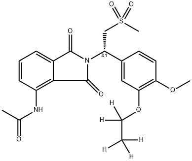 ApreMilast-d5 Struktur