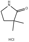 3,3-Dimethylpyrrolidin-2-One Hydrochloride(WXC04335) Struktur