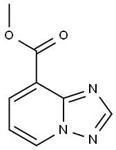 methyl [1,2,4]triazolo[1,5-a]pyridine-8-carboxylate Struktur