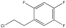 1-(2-chloroethyl)-2,4,5-trifluorobenzene Struktur