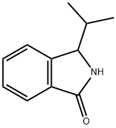 1H-Isoindol-1-one,2,3-dihydro-3-(1-methylethyl)-(9CI) Struktur