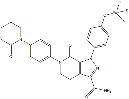 Apixaban-13C-D3