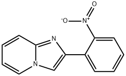 2-(2-nitrophenyl)H-iMidazo[1,2-a]pyridine Struktur