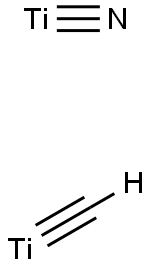 TITANIUM CARBONITRIDE Structure