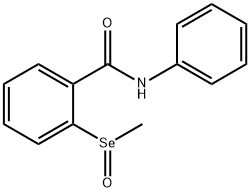 2-(methylseleninyl)benzanilide Struktur