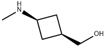 [(1s,3s)-3-(MethylaMino)cyclobutyl]Methanol Struktur