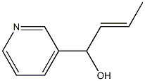 3-Pyridinemethanol,alpha-1-propenyl-(9CI) Struktur