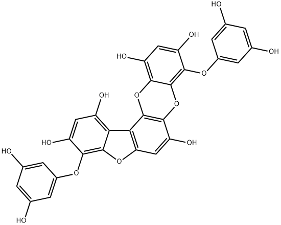 phlorofucofuroeckol A Struktur