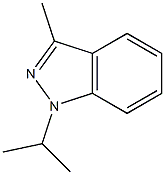 1H-Indazole,3-methyl-1-(1-methylethyl)-(9CI) Struktur