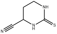 4-Pyrimidinecarbonitrile,hexahydro-2-thioxo-(9CI) Struktur