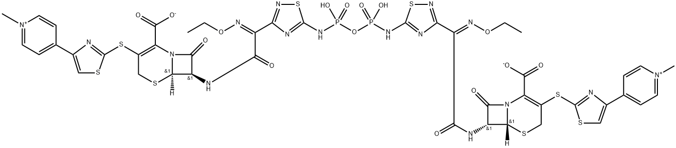 Ceftaroline Fosamil Impurity 5 Struktur