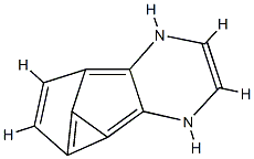 Cyclopropa[3,4]pentaleno[1,2-b]pyrazine  (9CI) Struktur