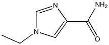 1H-Imidazole-4-carboxamide,1-ethyl-(9CI) Struktur