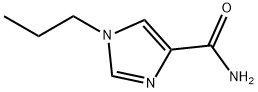 1H-Imidazole-4-carboxamide,1-propyl-(9CI) Struktur