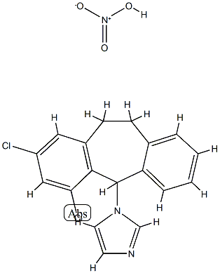 EBERCONAZOLE NITRATE Struktur