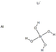 Eucryptite (AlLi(SiO4)) Structure