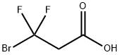 Propanoic acid, 3-bromo-3,3-difluoro- Struktur