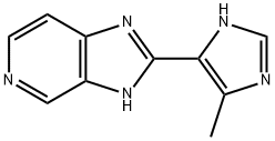 1H-Imidazo[4,5-c]pyridine,2-(5-methyl-1H-imidazol-4-yl)-(9CI) Struktur