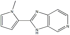 1H-Imidazo[4,5-c]pyridine,2-(1-methyl-1H-pyrrol-2-yl)-(9CI) Struktur